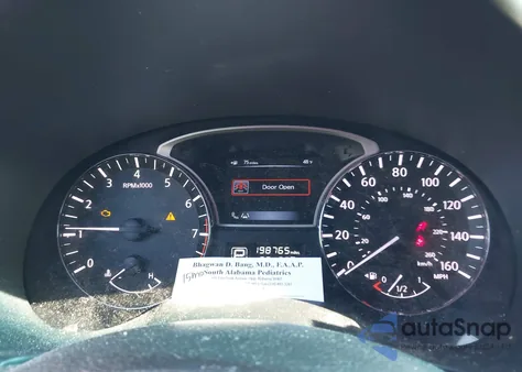 2013 Nissan Altima 2.5 Sl z USA, uszkodzony, nr VIN 1N4AL3AP8DC206671